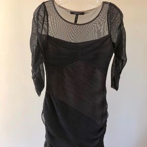 BCBGMaxAzria black dress
